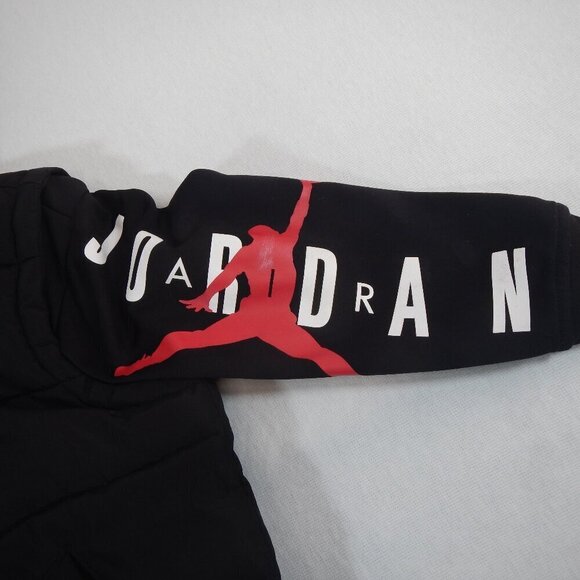 Kid Jordan Jump Man Zip Up Puffer Jacket Hoodie Vest Therma-Fit Jacket 4-5 years - Picture 6 of 12